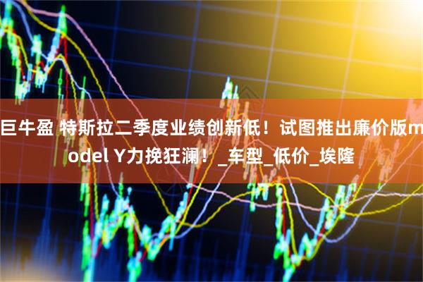 巨牛盈 特斯拉二季度业绩创新低！试图推出廉价版model Y力挽狂澜！_车型_低价_埃隆